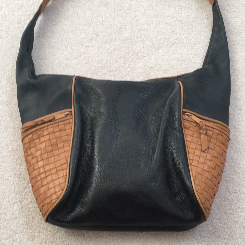 Vintage Brio Leather Hobo Purse - Picture 2 of 15